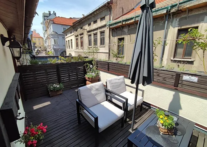 Podcienie Z Tarasem Old Town * Бельско-Бяла